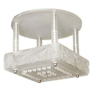 RENE LALIQUE CHANDELIER MOINEAU