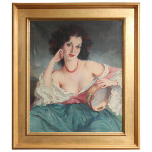 Maria Szantho “Woman with Tambourine”, 1930’s