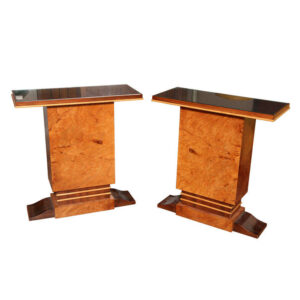 Pair of French Art Deco Side Tables
