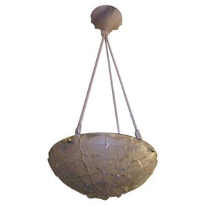 French Art Deco Chandelier by Rene Lalique