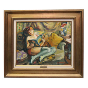 Pierre Cornu, Oil on canvas