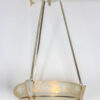 French Art Deco Chandelier by Sabino