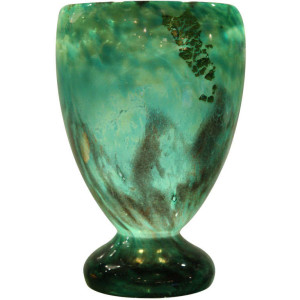 DAUM Art Deco Glass Vase