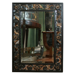 Art Deco Mirror attributed to POILLERAT