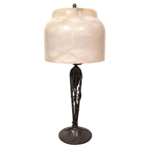 Art Deco Table Lamp by EDGAR BRANDT