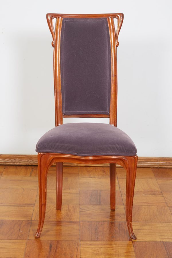 French Art Nouveau Chairs by Louis Majorelle
