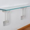 Lalique Glass Console "Mouflons"ght Tables