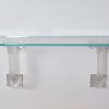 Lalique Glass Console "Mouflons"