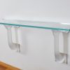 Lalique Glass Console "Mouflons"
