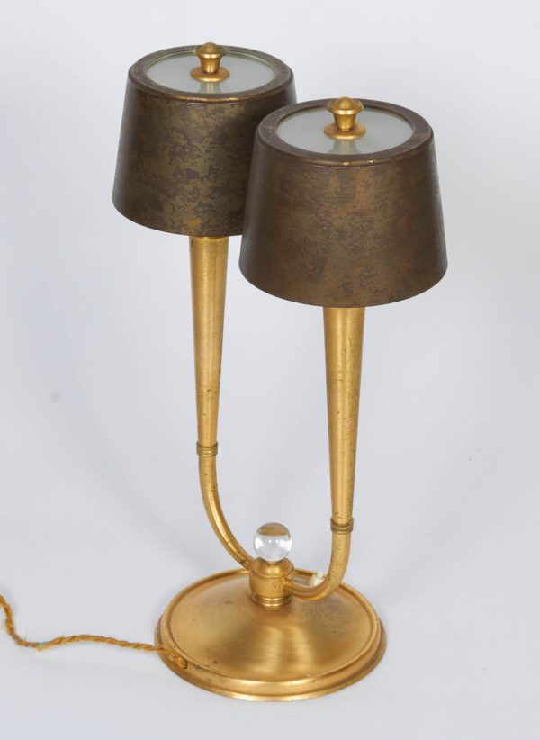 Pair of Table Lamps by Gent et Michon