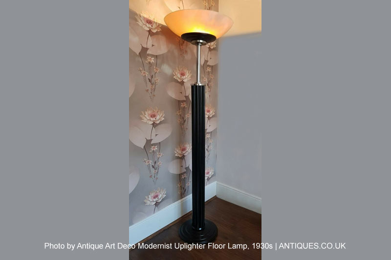 Art Deco floor lamp