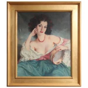 Maria Szantho “Woman with Tambourine”, 1930s