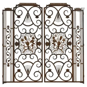 Wrought Iron Gate, After Edgar Brandt