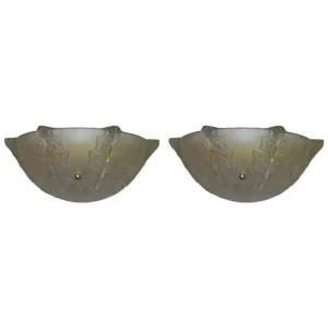 R. Lalique “Lierre” Wall Sconces