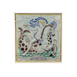 Rare Art Deco Ceramics Panel by René Buthaud