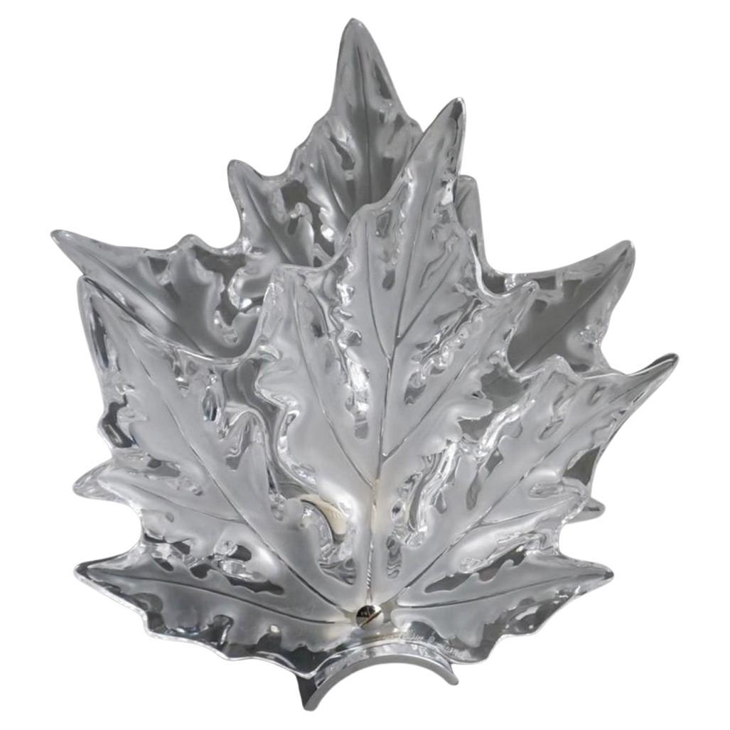 Lalique "Champs Elysees" wall sconces