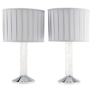 Lalique Faunes Table Lamp