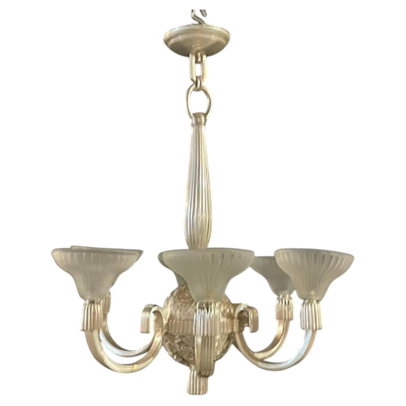 French Art Deco Chandelier