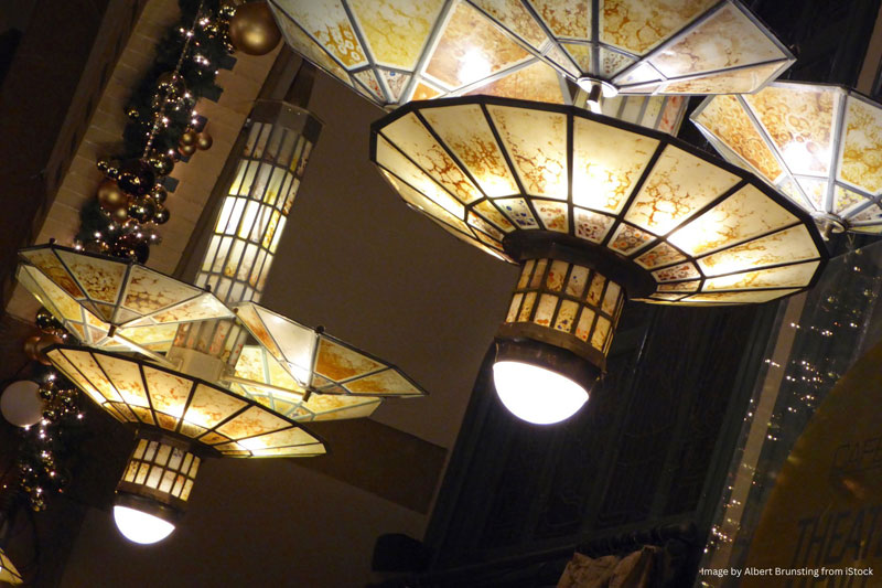 Lalique wall lights